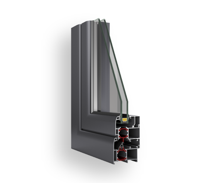 TE62-D - INSULATED Window and Door System